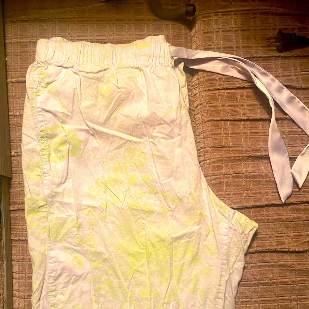 Victoria Secret pajamas purple and green size medium